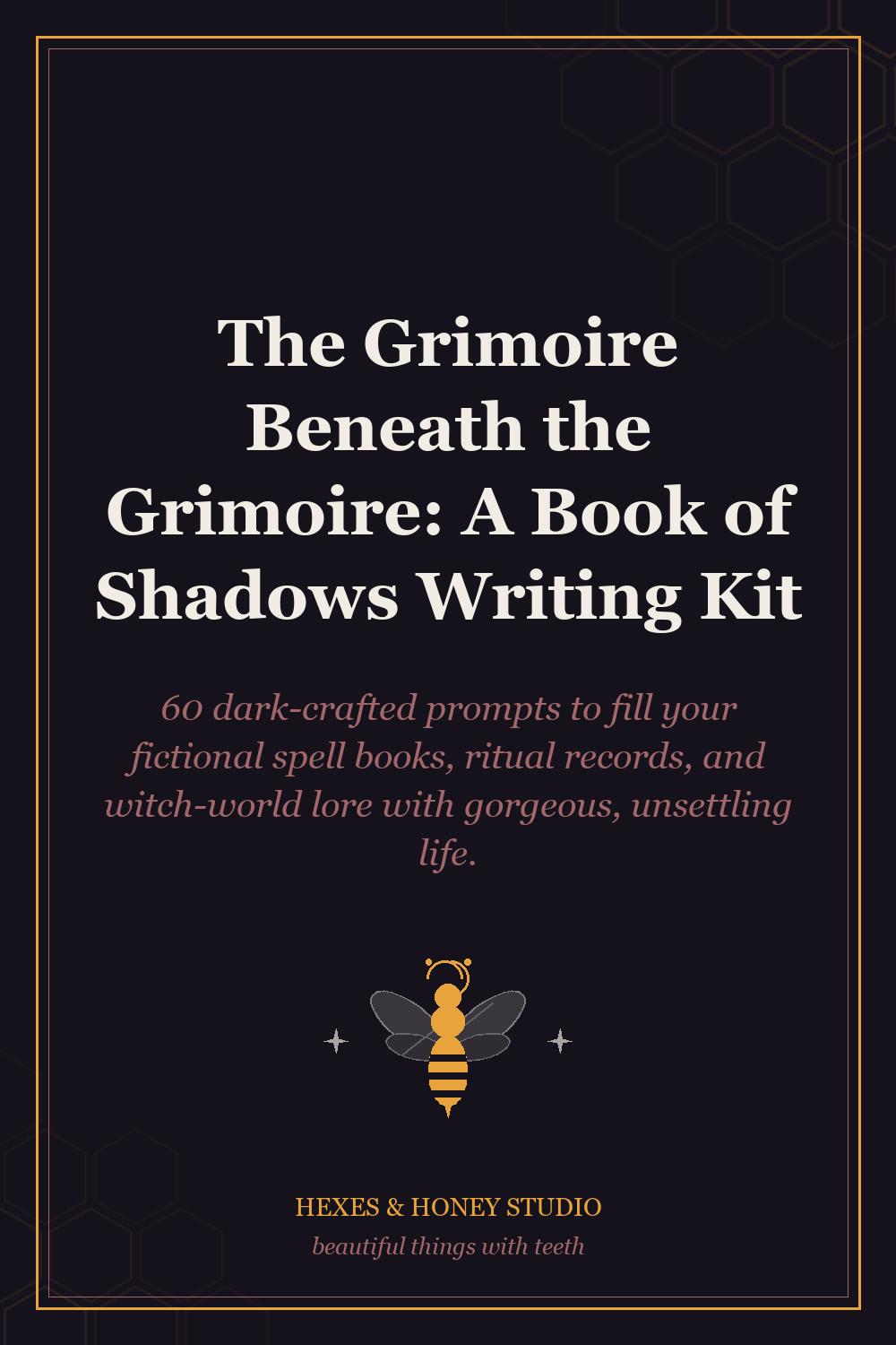 The Grimoire Beneath the Grimoire: A Book of Shadows Writing Kit cover